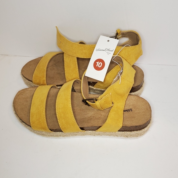 Universal Thread Shoes - Women's Agnes Microsuede Platform Espadril…